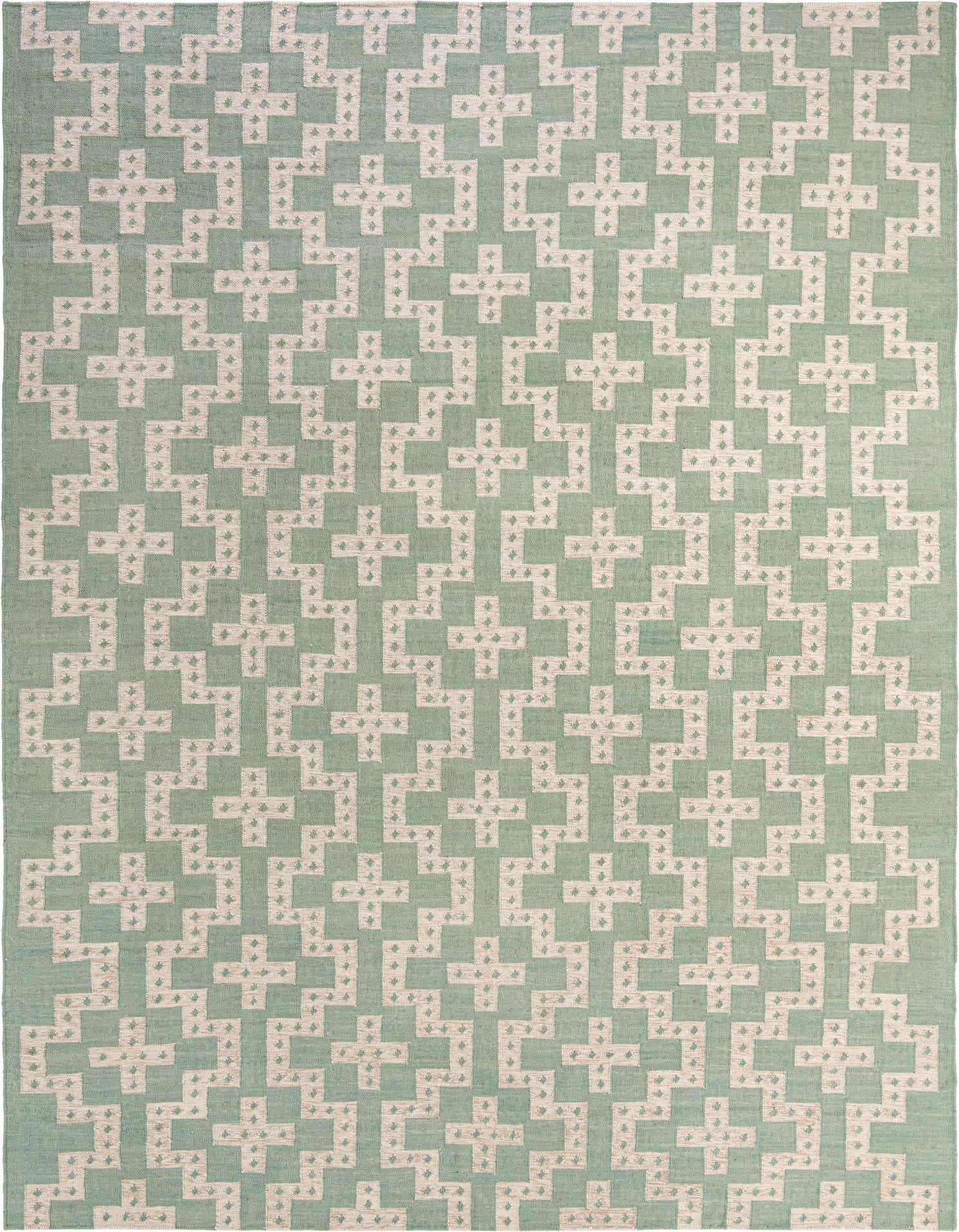 10' x 14' 1 Hand Woven Kilim Wool Rug