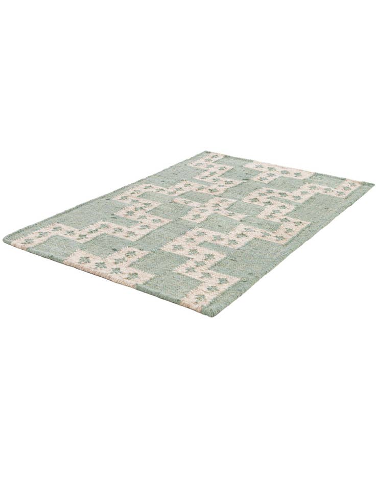 Detail image of 2' x 3' 1  Hand Woven Kilim Wool Rug