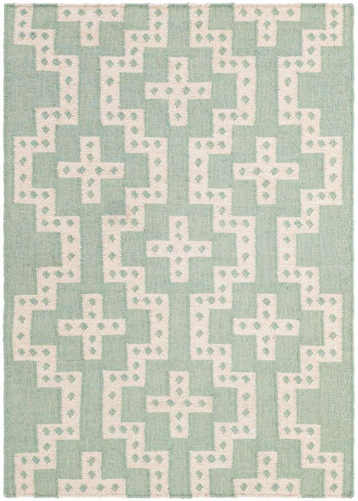 4' 1 x 6' 1 Hand Woven Kilim Wool Rug