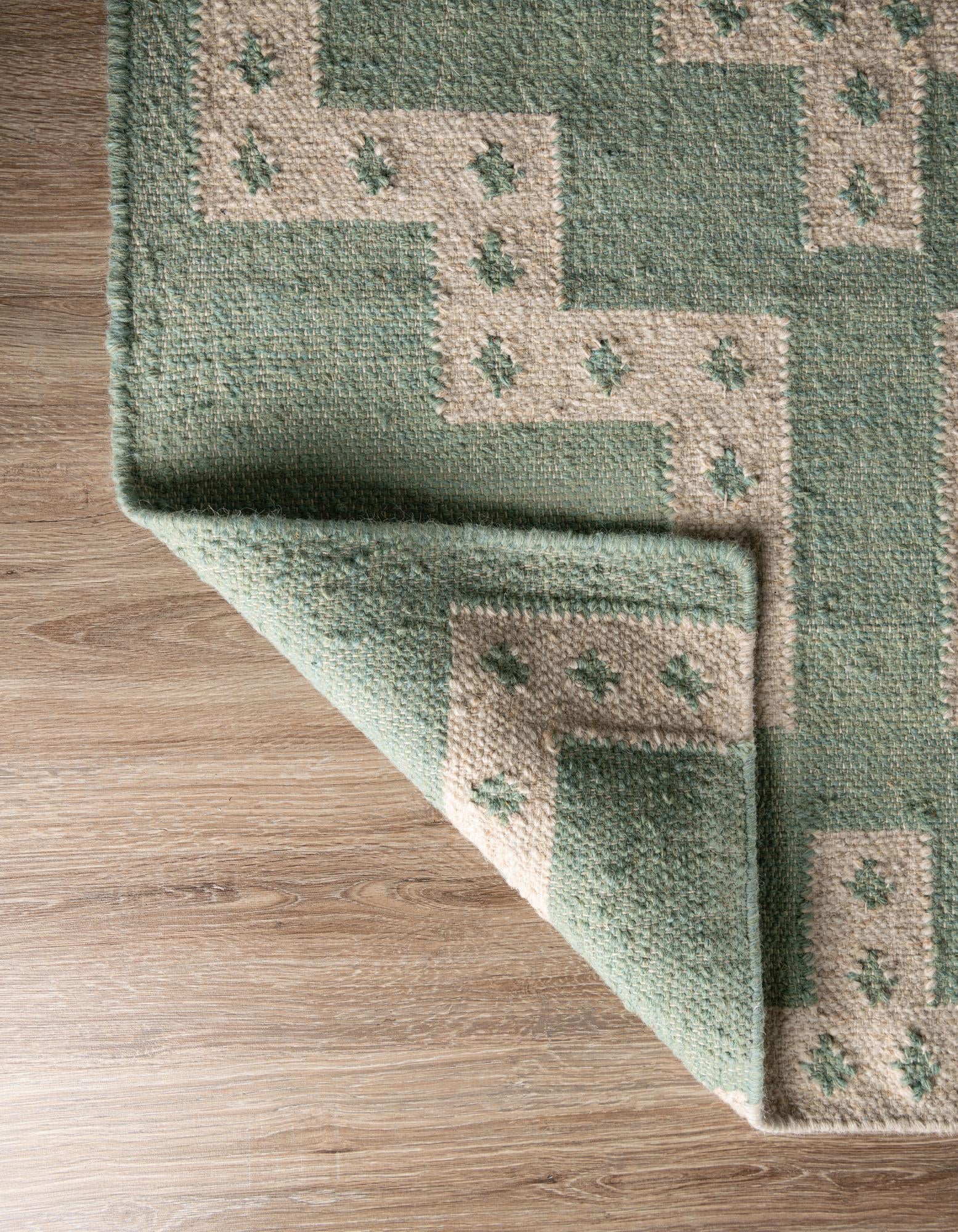 9' x 12' Hand Woven Kilim Wool Rug