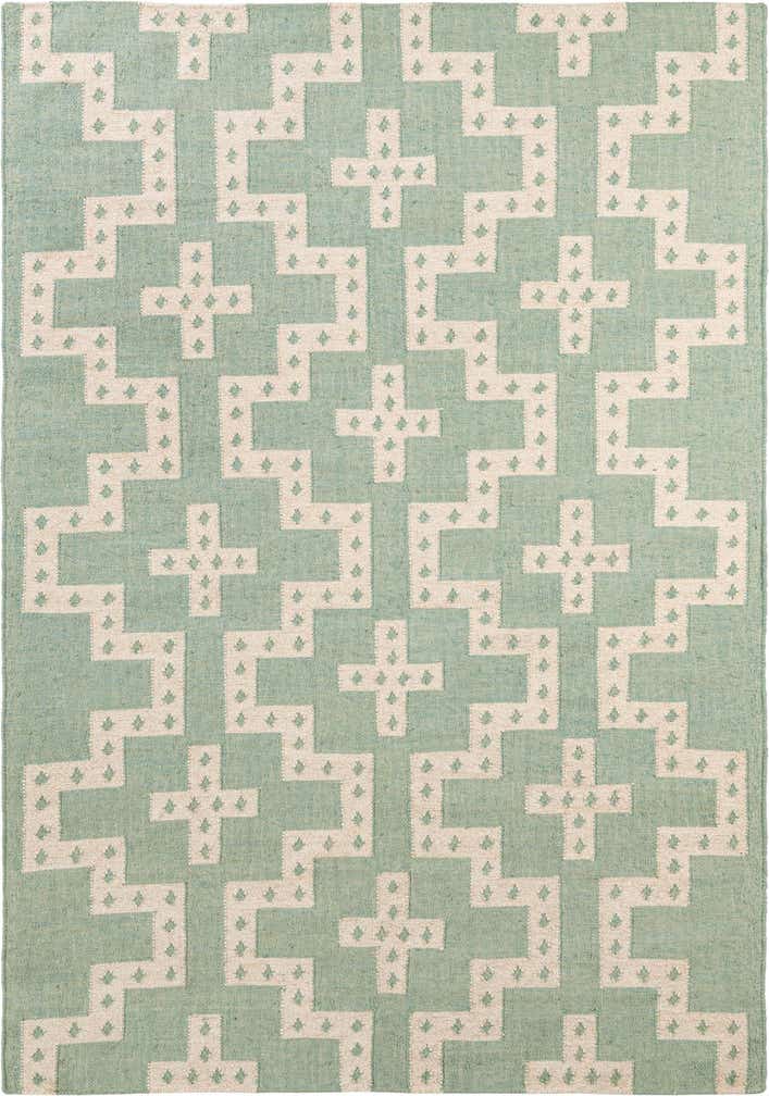 6' 1 x 9' Hand Woven Kilim Wool Rug
