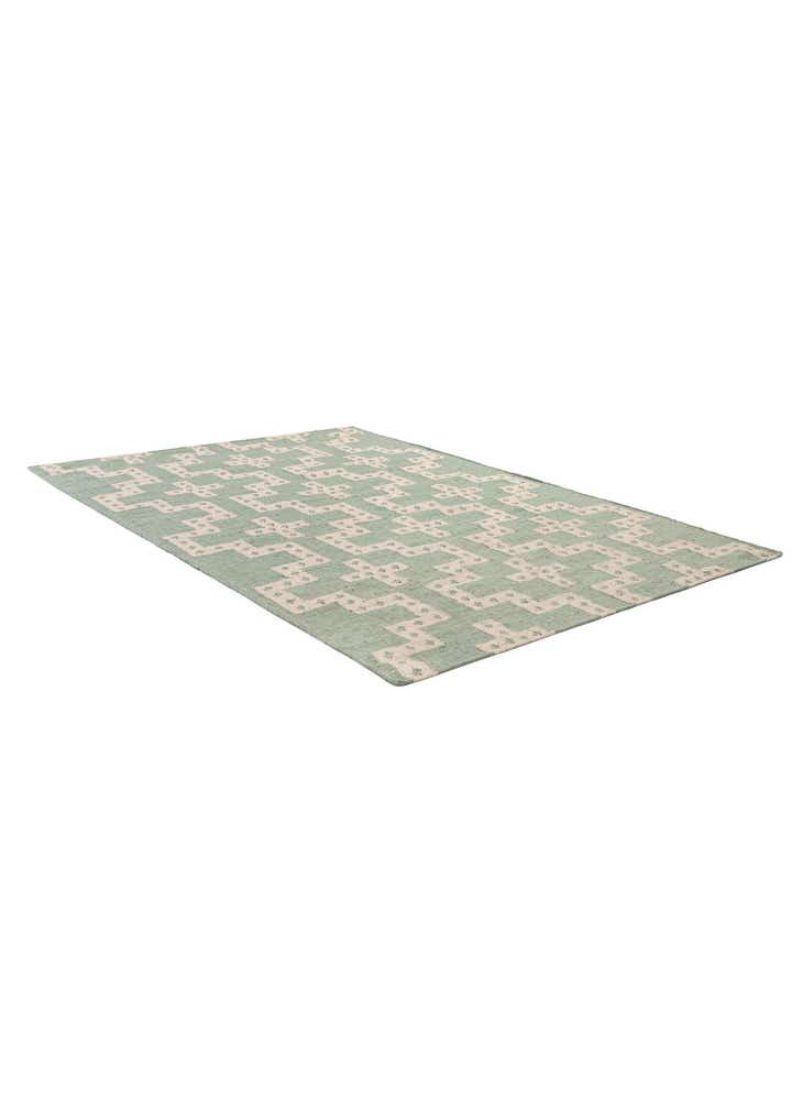6' 1 x 9' Hand Woven Kilim Wool Rug