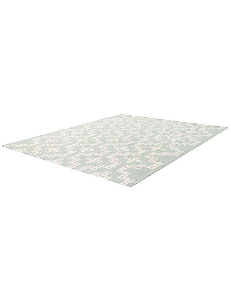 Detail image of 7' 10 x 10'  Hand Woven Kilim Wool Rug