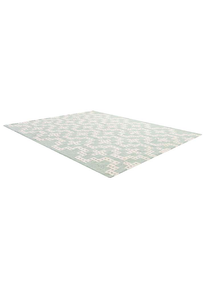 7' 10 x 10' Hand Woven Kilim Wool Rug