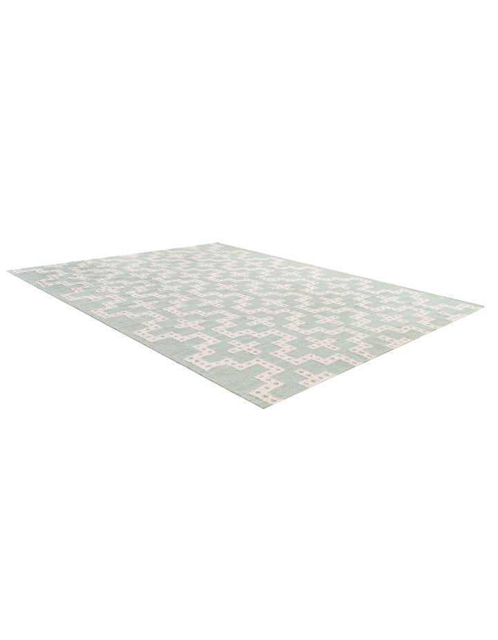 9' x 12' Hand Woven Kilim Wool Rug