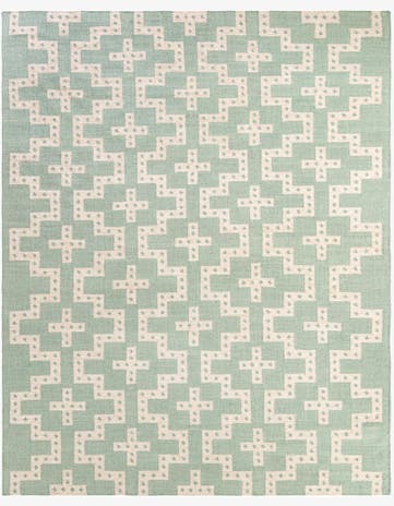 9' x 12' Hand Woven Kilim Wool Rug