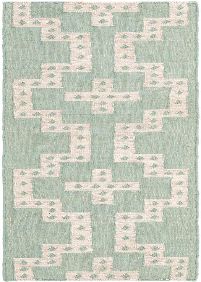 2' x 6' 1 Hand Woven Kilim Wool Runner Rug