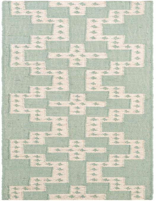 2' x 8' Hand Woven Kilim Wool Runner Rug