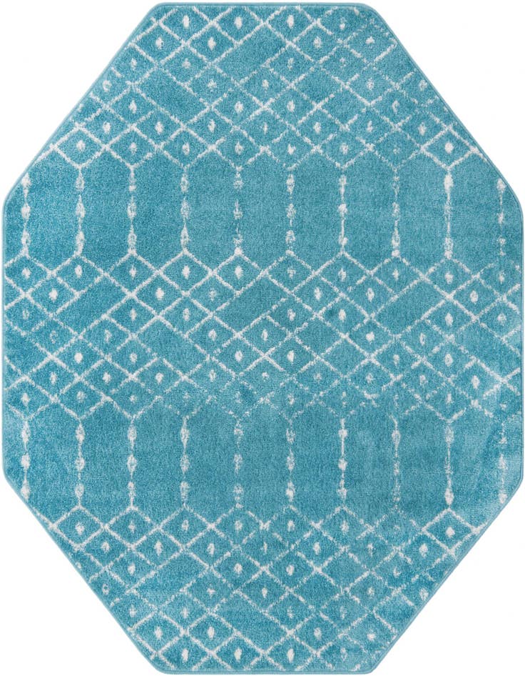 Detail image of 7' 10 x 7' 10 Paxon Trellis Octagon Rug
