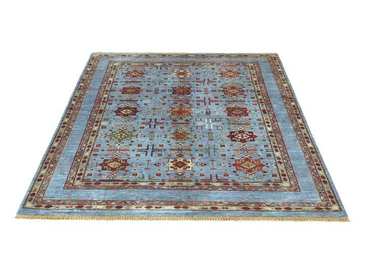 5' 1 x 6' 11 Hand Knotted Ariana Ziegler Rug