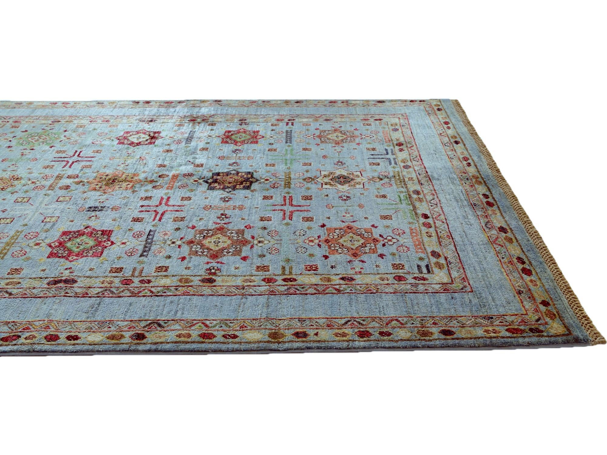 5' 1 x 6' 11 Hand Knotted Ariana Ziegler Rug