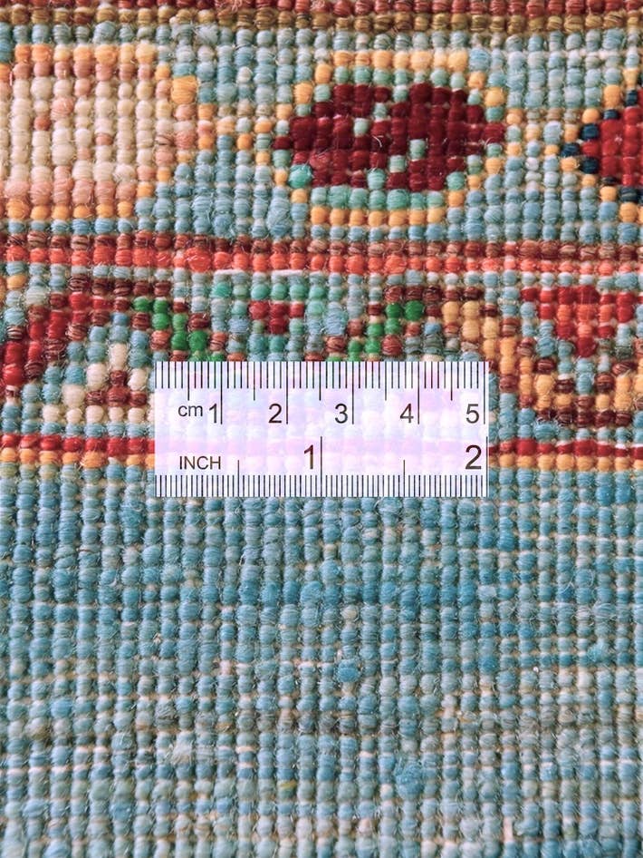 Detail image of 5' 1 x 6' 11 Hand Knotted Ariana Ziegler Rug