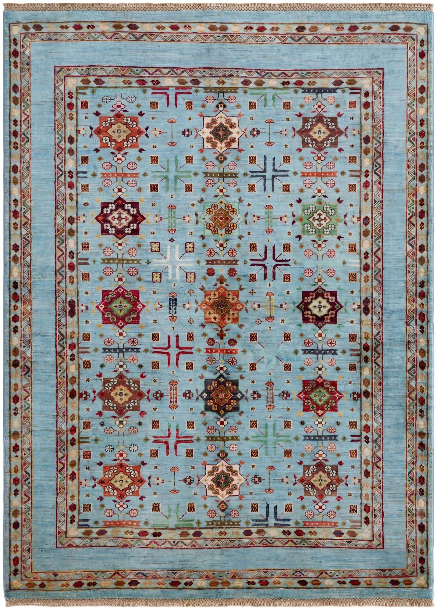 5' 1 x 6' 11 Hand Knotted Ariana Ziegler Rug