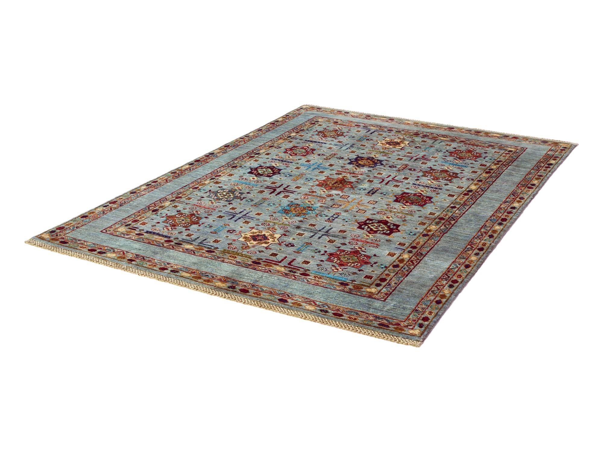 5' x 6' 9 Hand Knotted Ariana Ziegler Rug