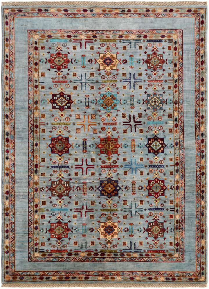 5' x 6' 9 Hand Knotted Ariana Ziegler Rug