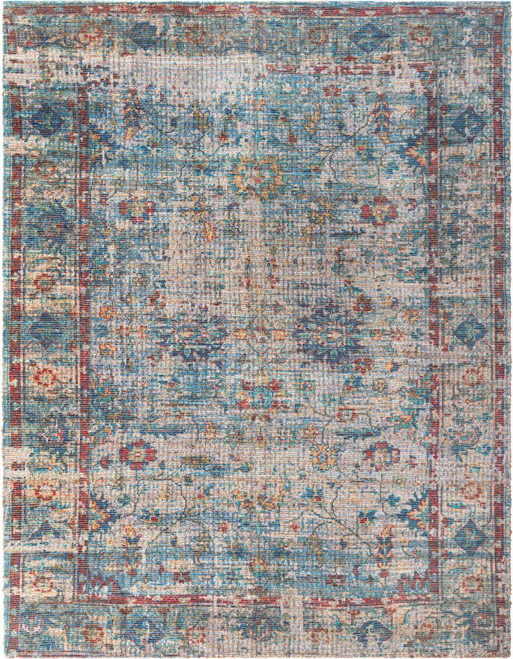 Detail image of 9' x 12' Hand Woven Chenille Jute Rug
