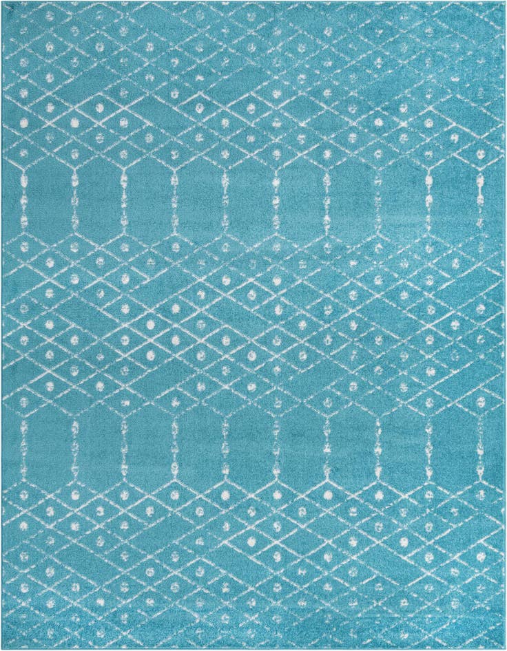 Detail image of 7' 10 x 10' Paxon Trellis Rug