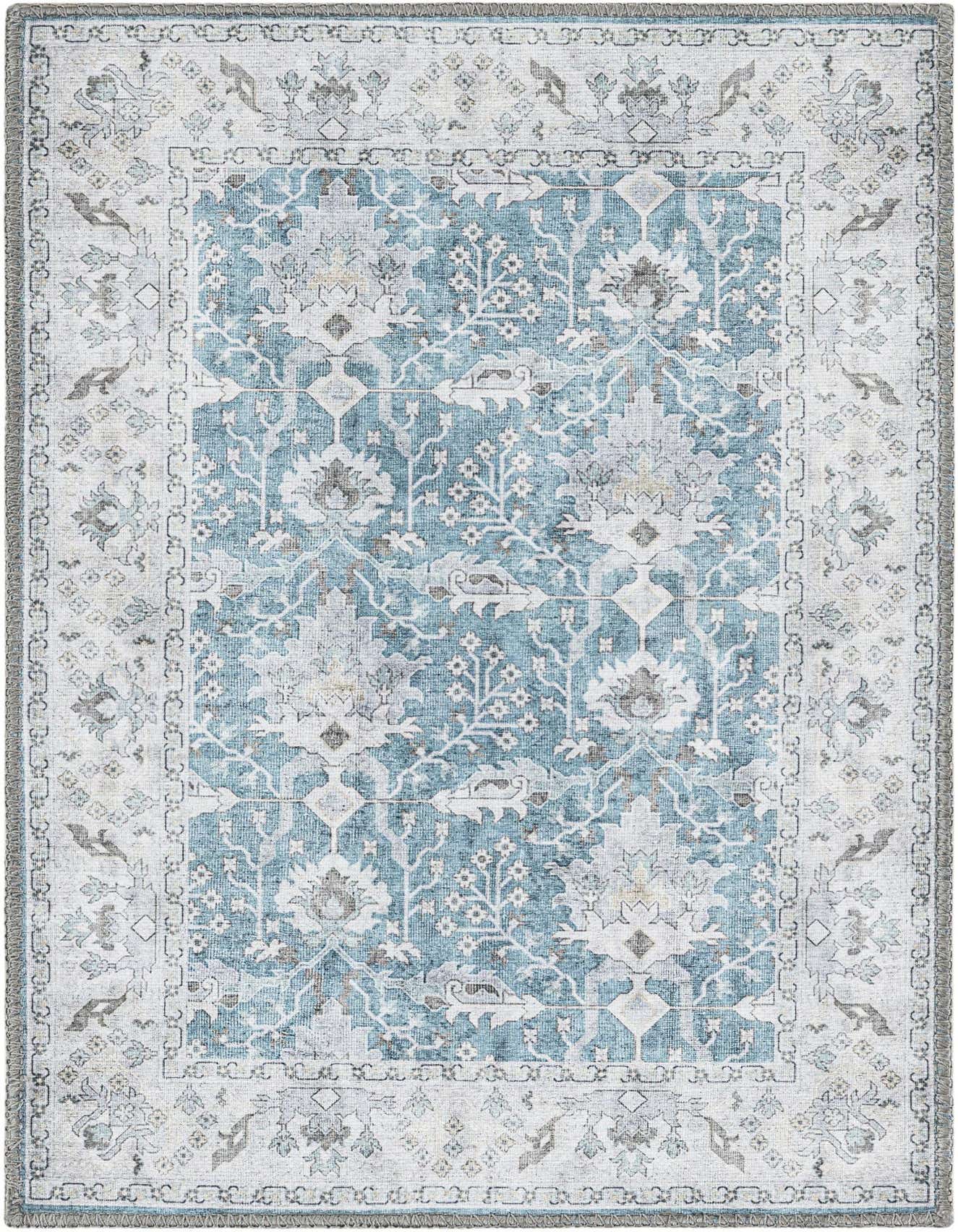 2' x 3' 1 Washable Timeless Rug