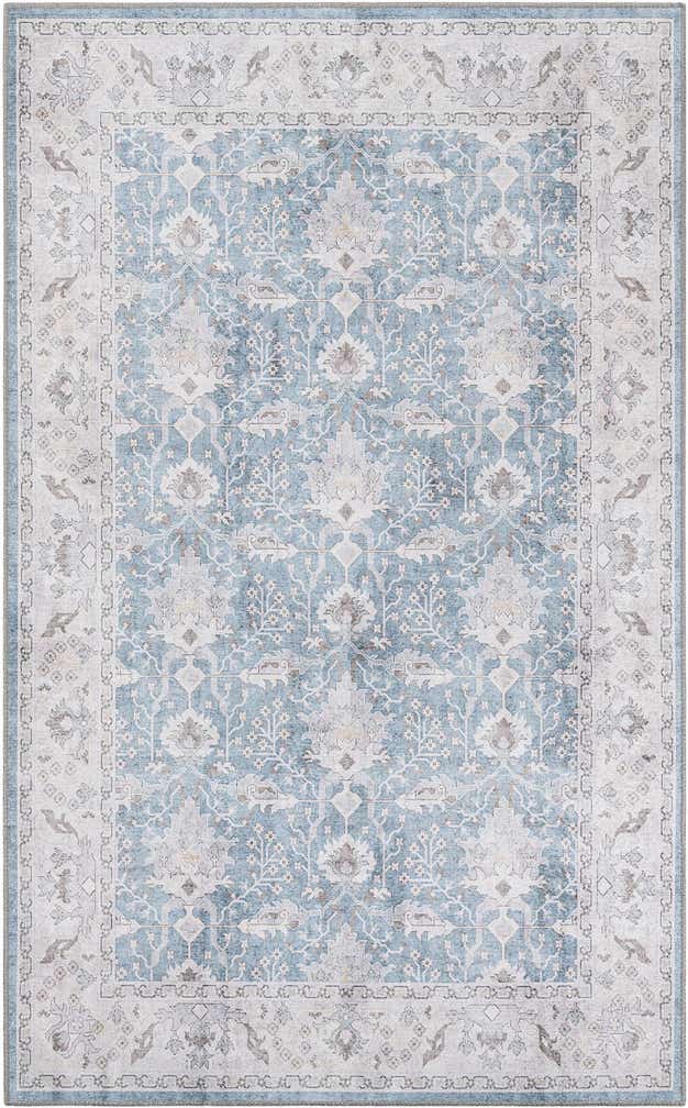 5' 1 x 8' Washable Timeless Rug