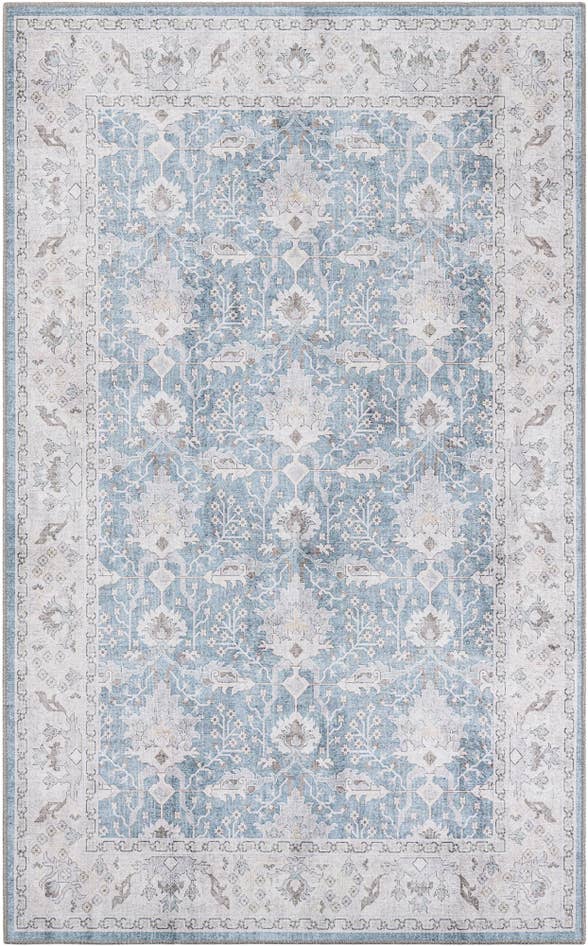 Detail image of 5' 1 x 8' Washable Timeless Rug