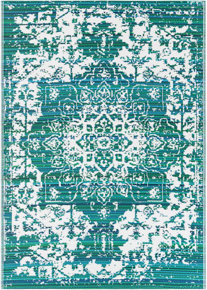 5' x 8' Easy-Clean Vista Breeze Indoor / Outdoor Rug