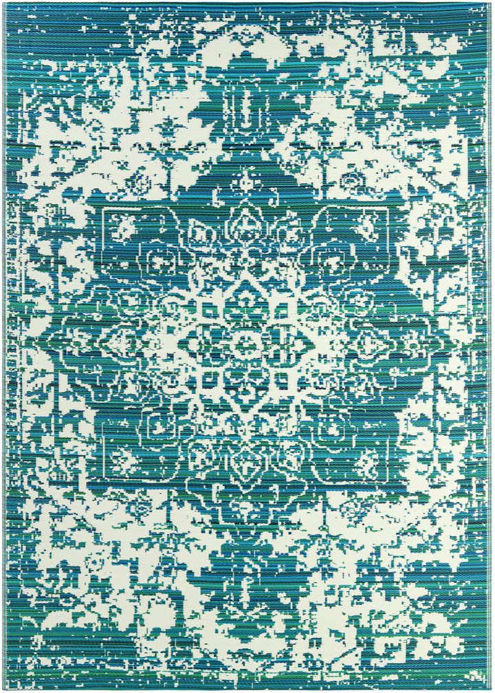 7' 10 x 10' Easy-Clean Vista Breeze Indoor / Outdoor Rug