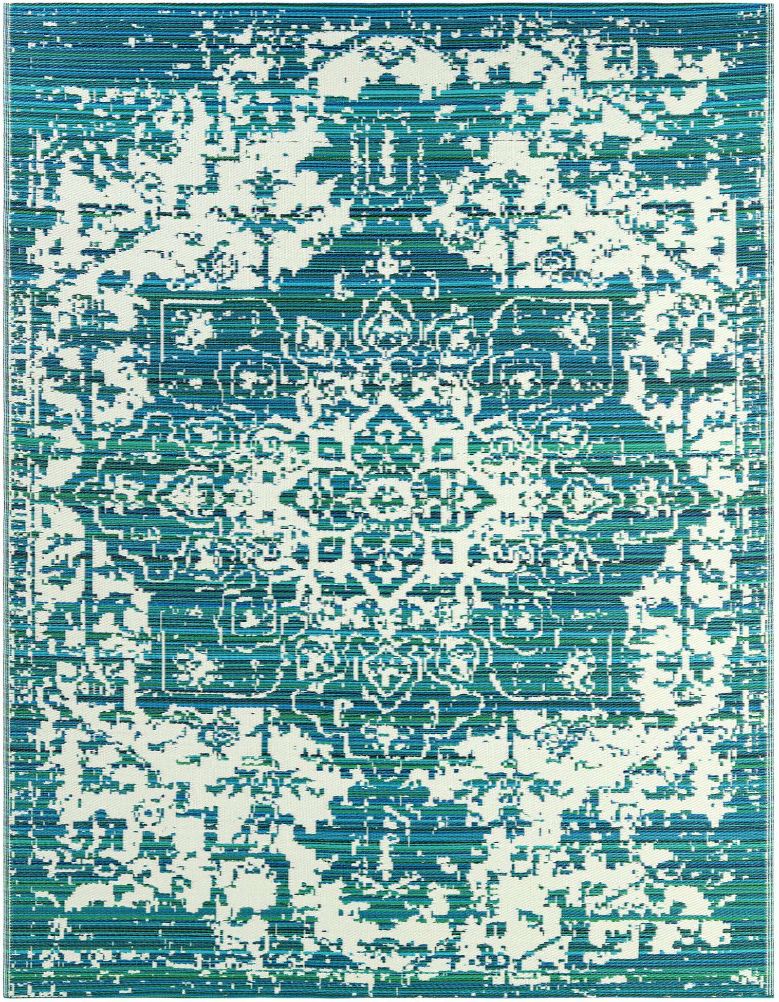 7' 10 x 10' Easy-Clean Vista Breeze Indoor / Outdoor Rug