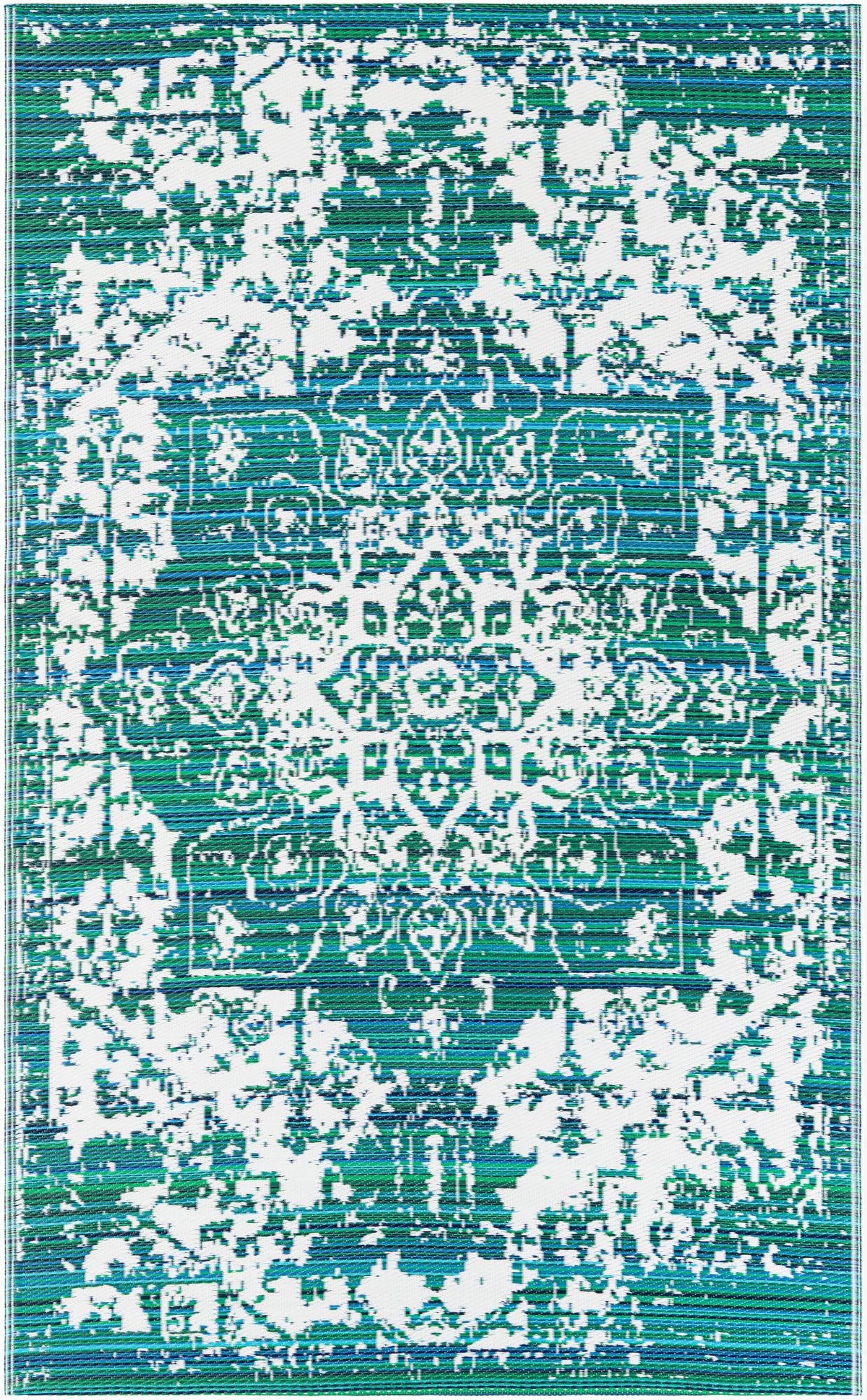 5' x 8'  Washable Vista Breeze Indoor / Outdoor Rug