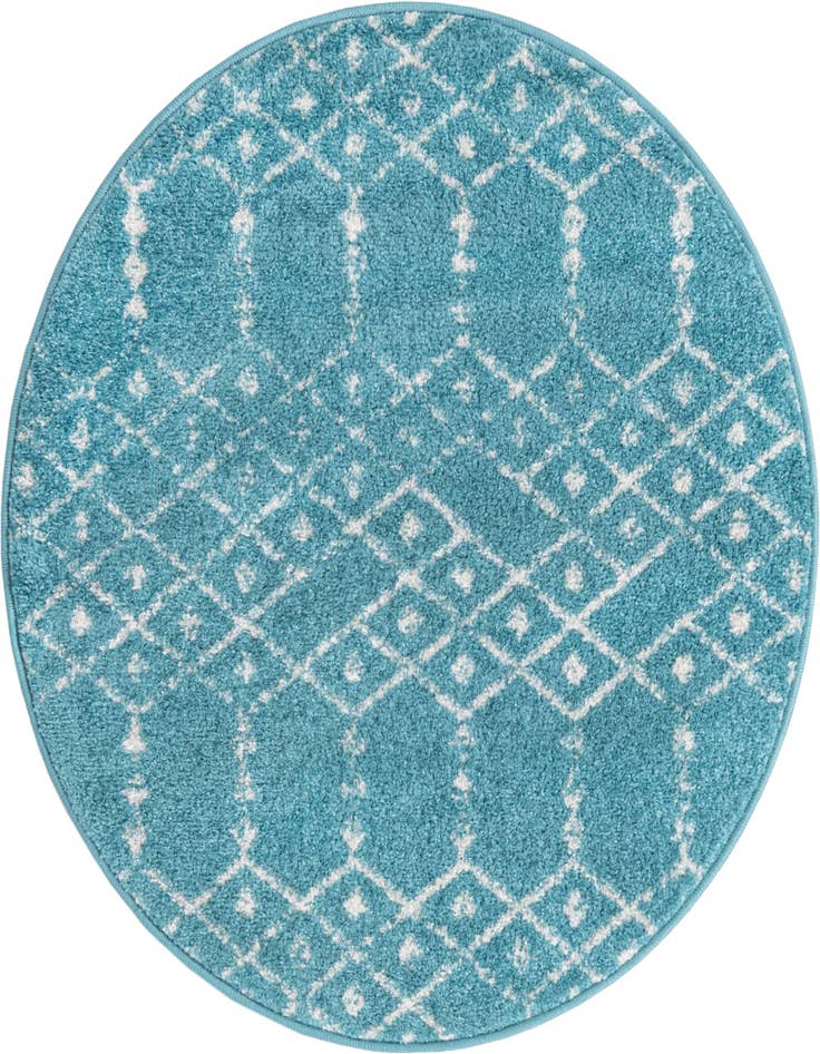 Detail image of 3' x 3' Paxon Trellis Round Rug