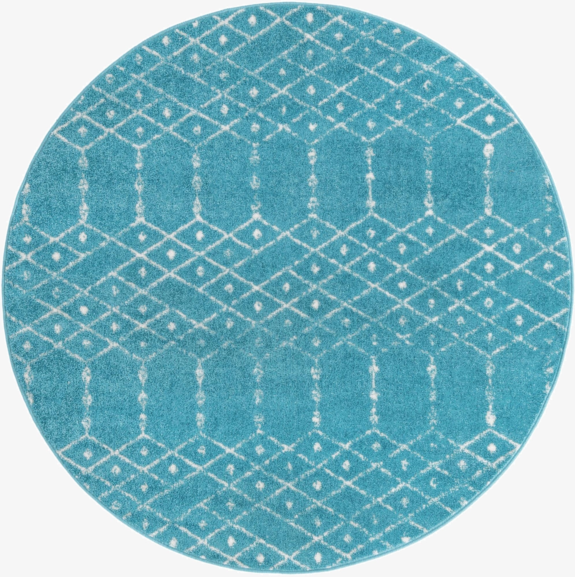 Primary image 5' 3 x 5' 3 Paxon Trellis Round Rug