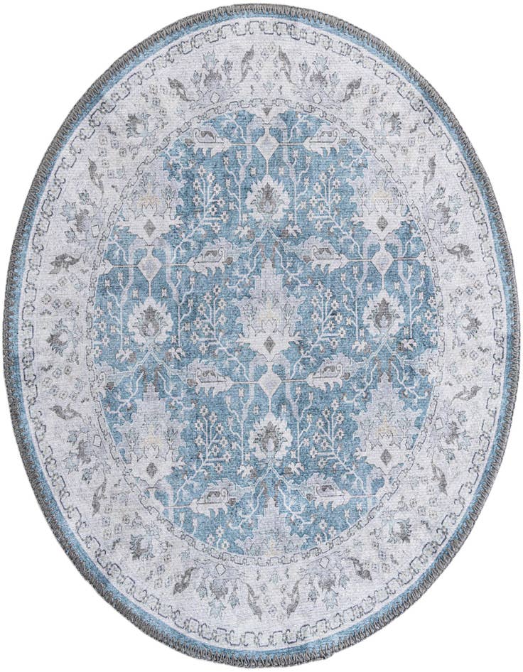 Detail image of 2' x 2' Washable Timeless Round Rug