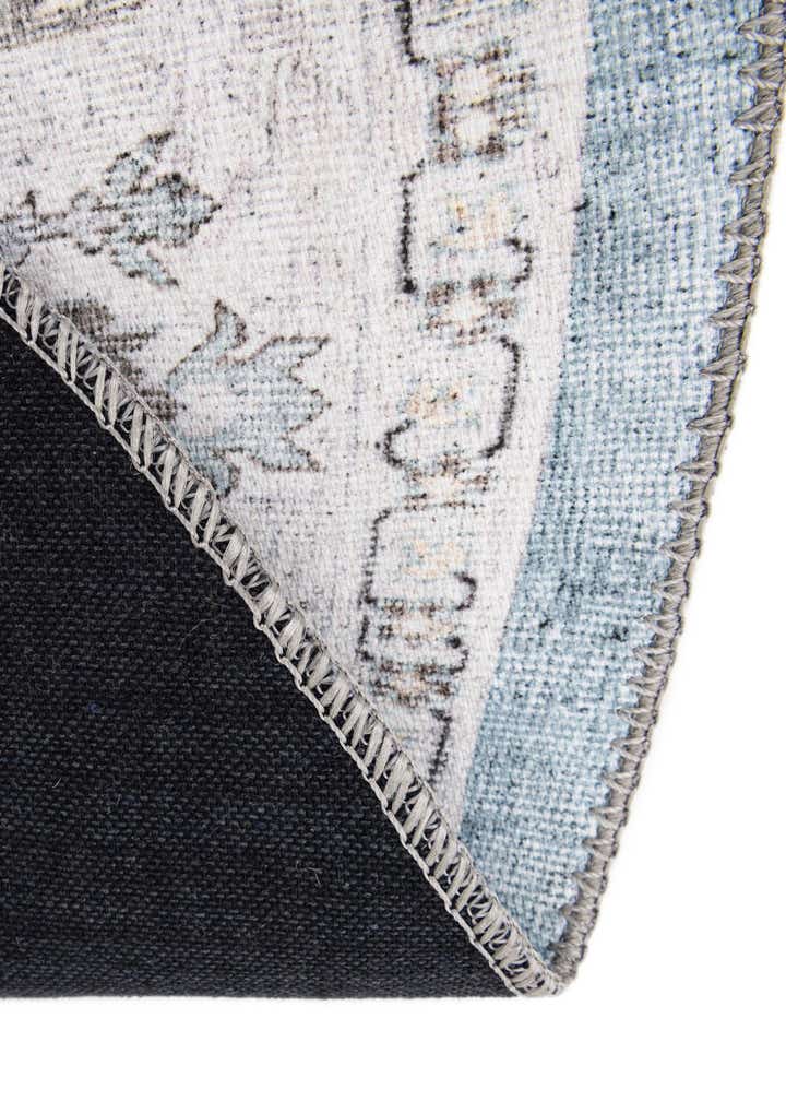5' 1 x 5' 1 Washable Timeless Round Rug