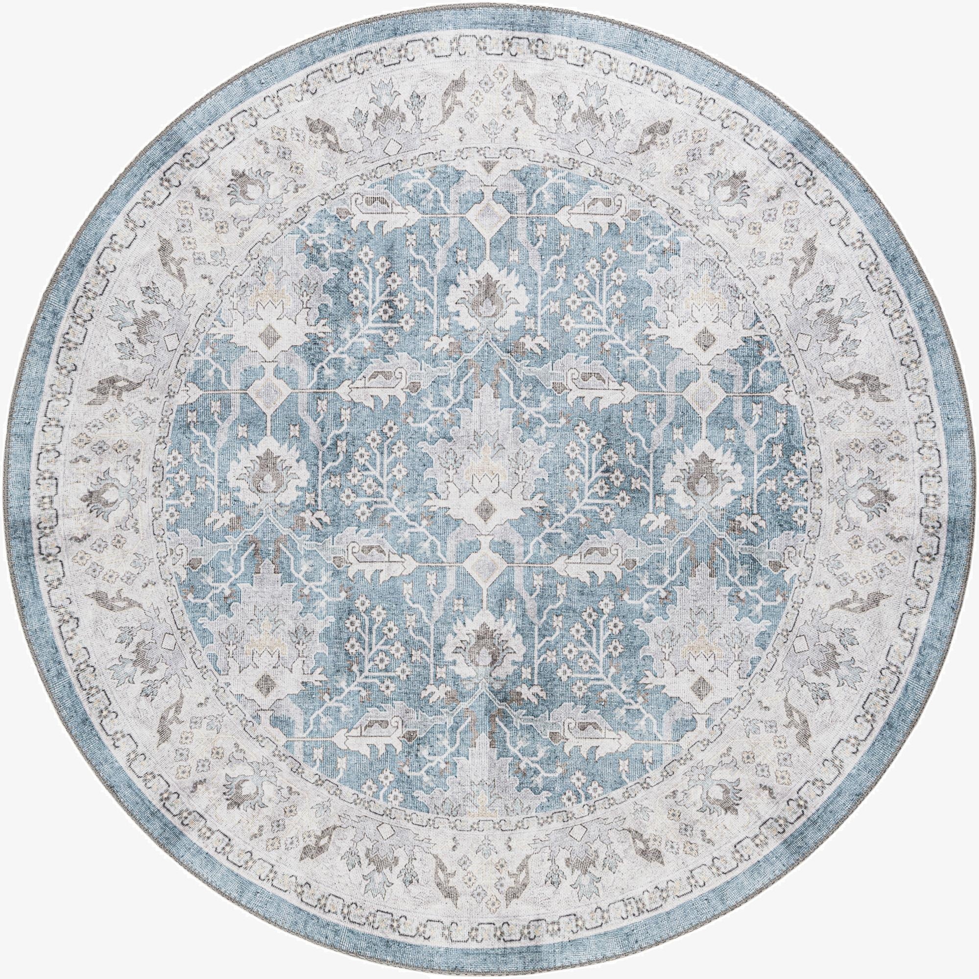 5' 1 x 5' 1 Timeless Round Rug