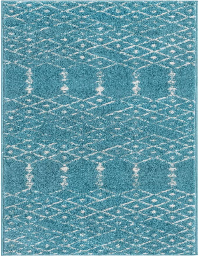 Detail image of 2' x 6' Paxon Trellis Runner Rug