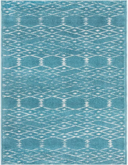 Detail image of 2' x 8' Paxon Trellis Runner Rug