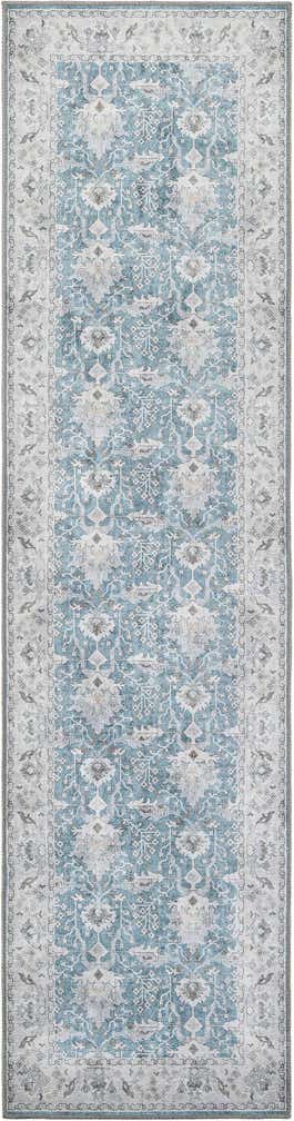 2' 7 x 10' Washable Timeless Runner Rug