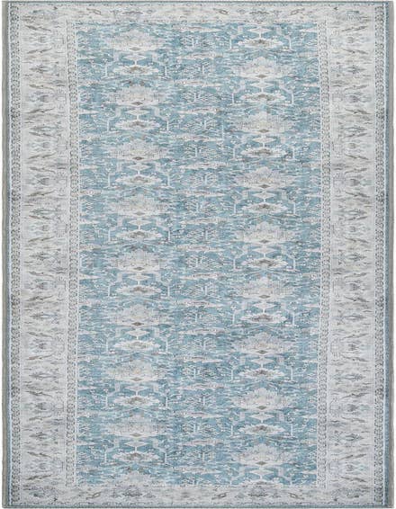 Detail image of 2' 7 x 12' Washable Timeless Runner Rug