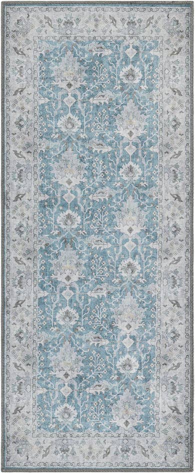 Detail image of 2' x 5' 1 Washable Timeless Runner Rug