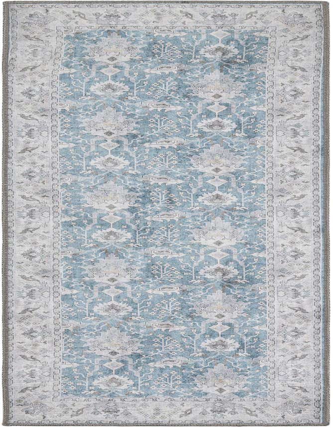 2' x 6' 1 Washable Timeless Runner Rug