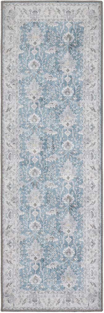 2' x 6' 1 Washable Timeless Runner Rug