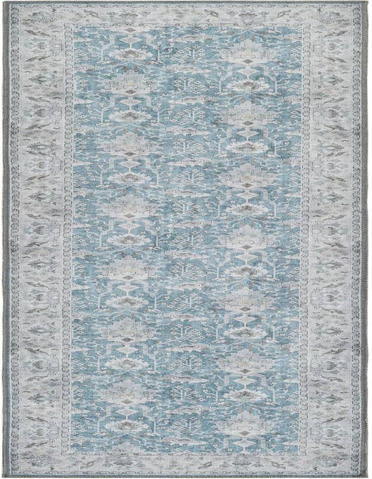 Detail image of 2' x 8' Washable Timeless Runner Rug