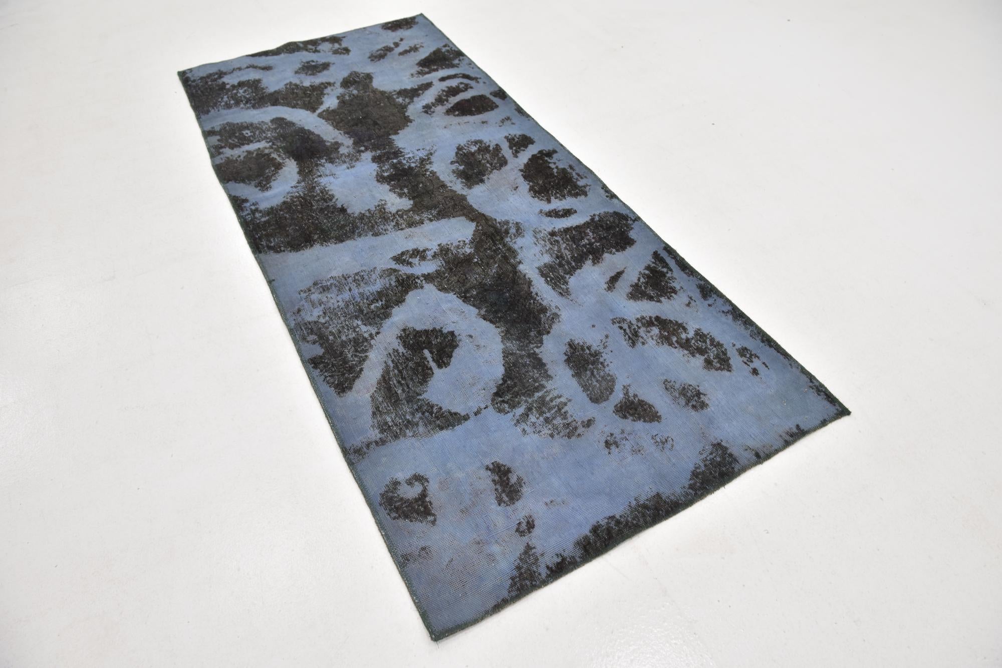 3' 5 x 7' 10 Hand Knotted Ultra Vintage Persian Wool Runner Rug