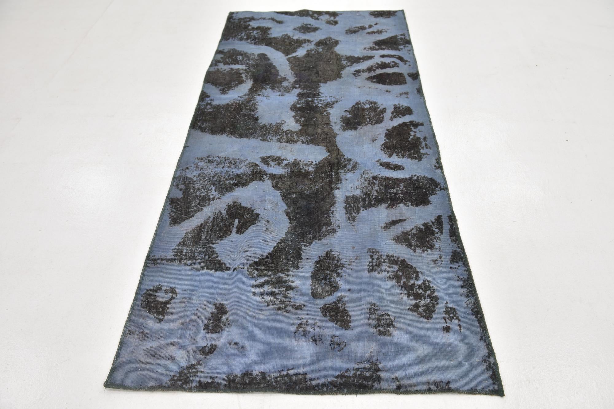 3' 5 x 7' 10 Hand Knotted Ultra Vintage Persian Wool Runner Rug