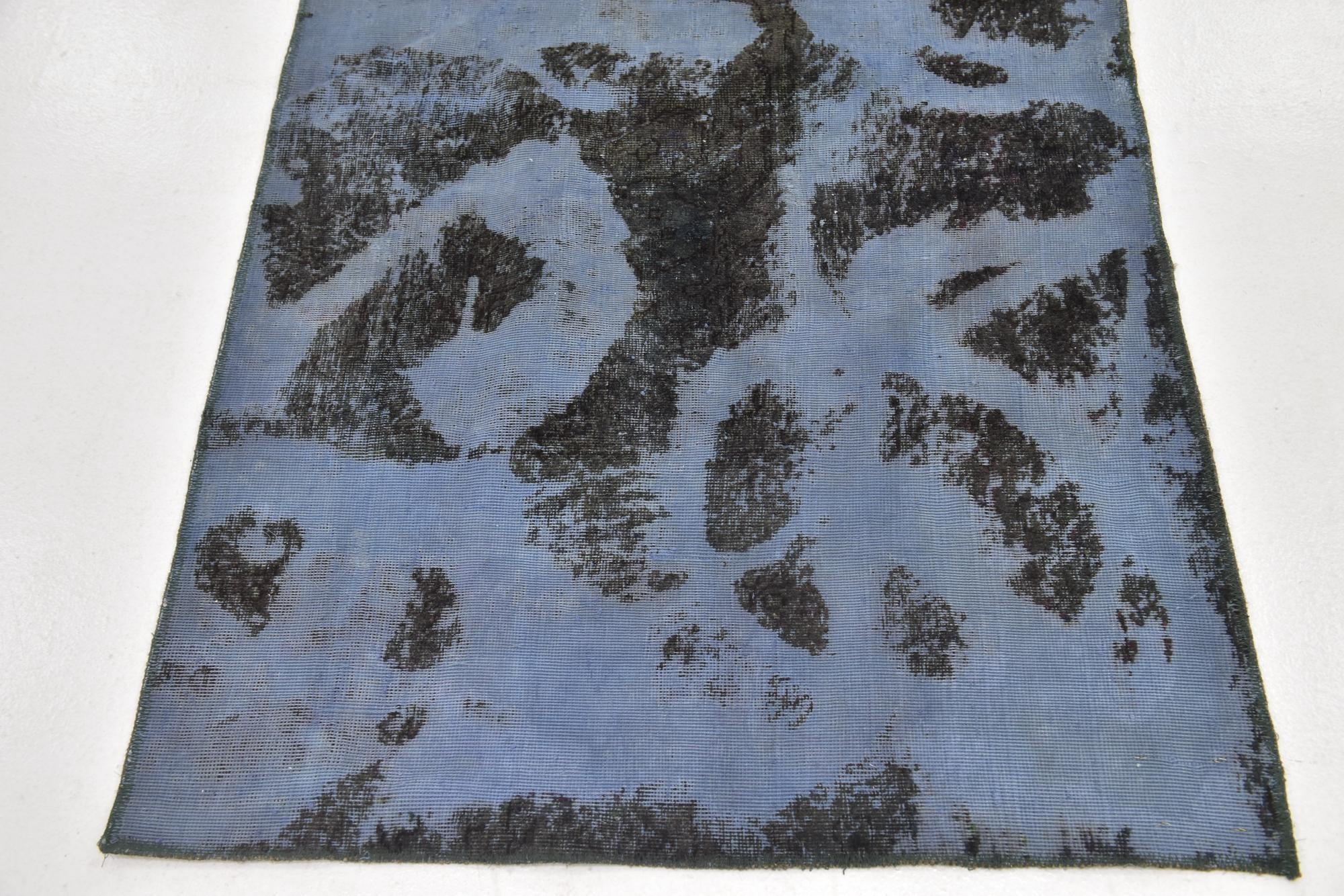 3' 5 x 7' 10 Hand Knotted Ultra Vintage Persian Wool Runner Rug