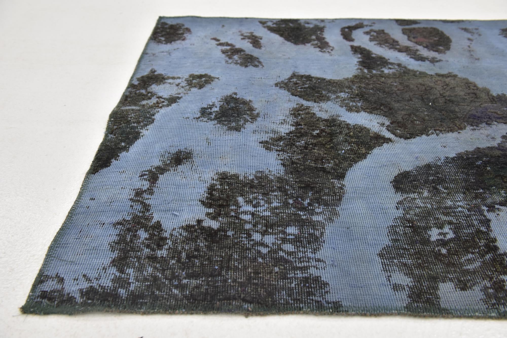 3' 5 x 7' 10 Hand Knotted Ultra Vintage Persian Wool Runner Rug