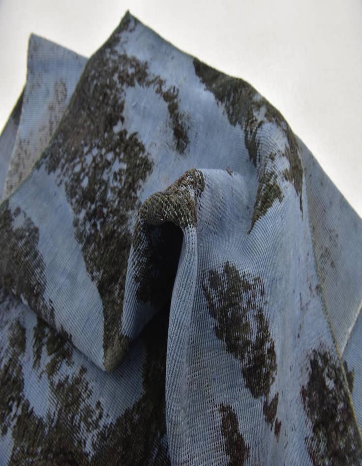 Detail image of 3' 5 x 7' 10  Hand Knotted Ultra Vintage Persian Wool Runner Rug