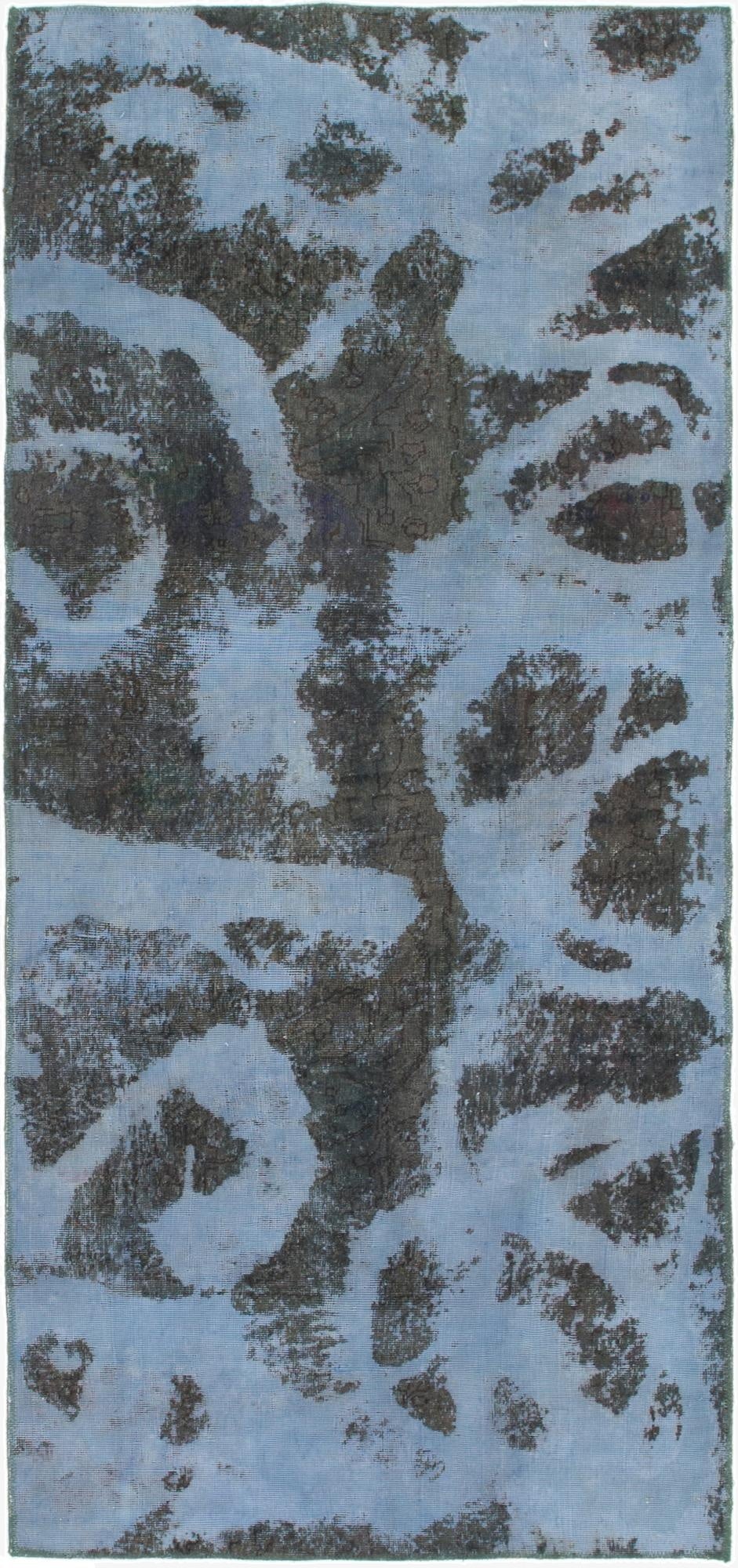 3' 5 x 7' 10  Hand Knotted Ultra Vintage Persian Wool Runner Rug