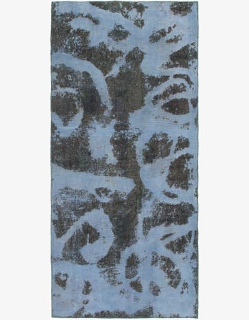 3' 5 x 7' 10 Hand Knotted Ultra Vintage Persian Wool Runner Rug