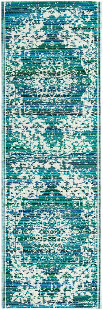 2' x 6' Easy-Clean Vista Breeze Indoor / Outdoor Runner Rug