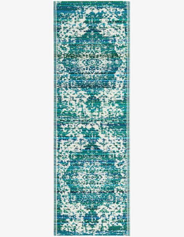 2' x 6' Easy-Clean Vista Breeze Indoor / Outdoor Runner Rug